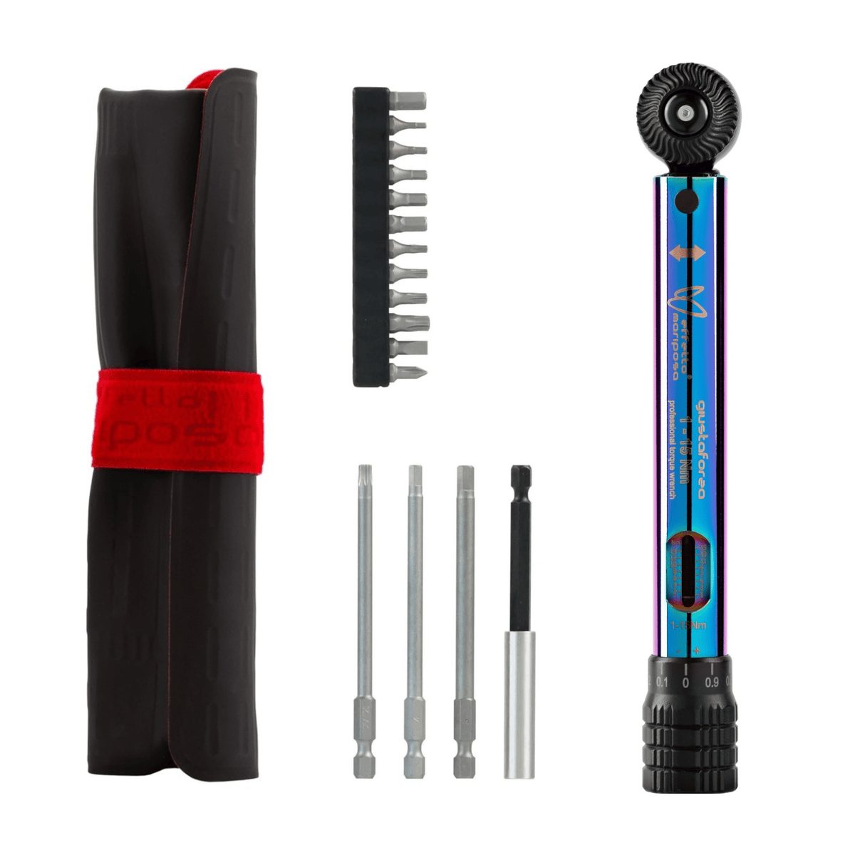 Giustaforza 1 - 15 Pro Evo - Torque Wrench Deluxe (wrench + bits)