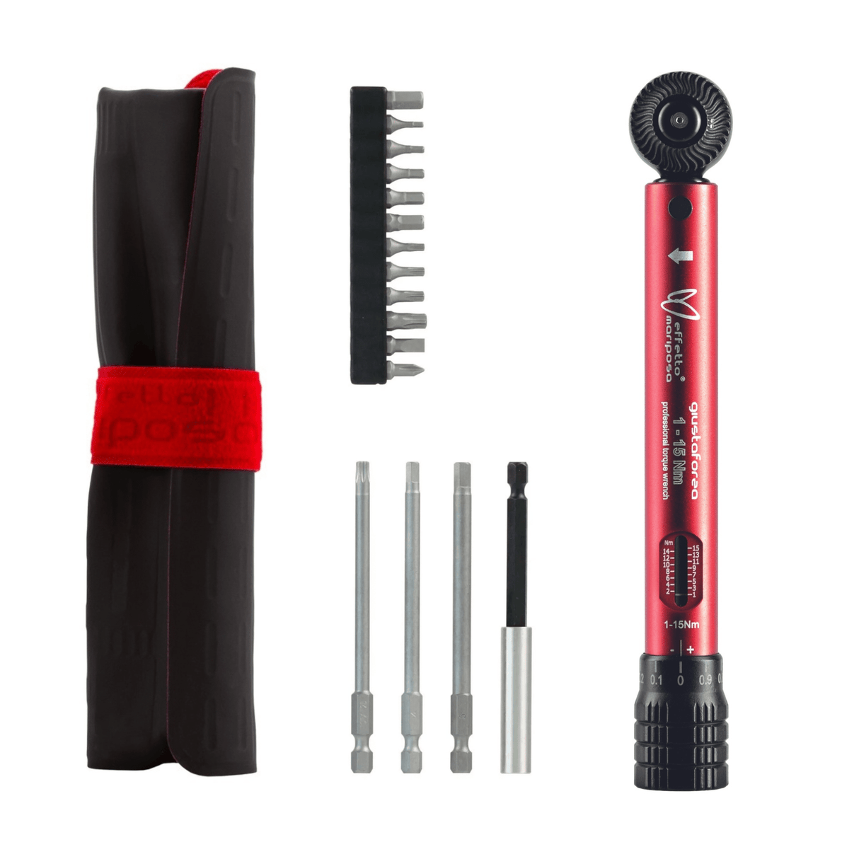 Giustaforza 1 - 15 Pro - Torque Wrench Deluxe (wrench + bits)