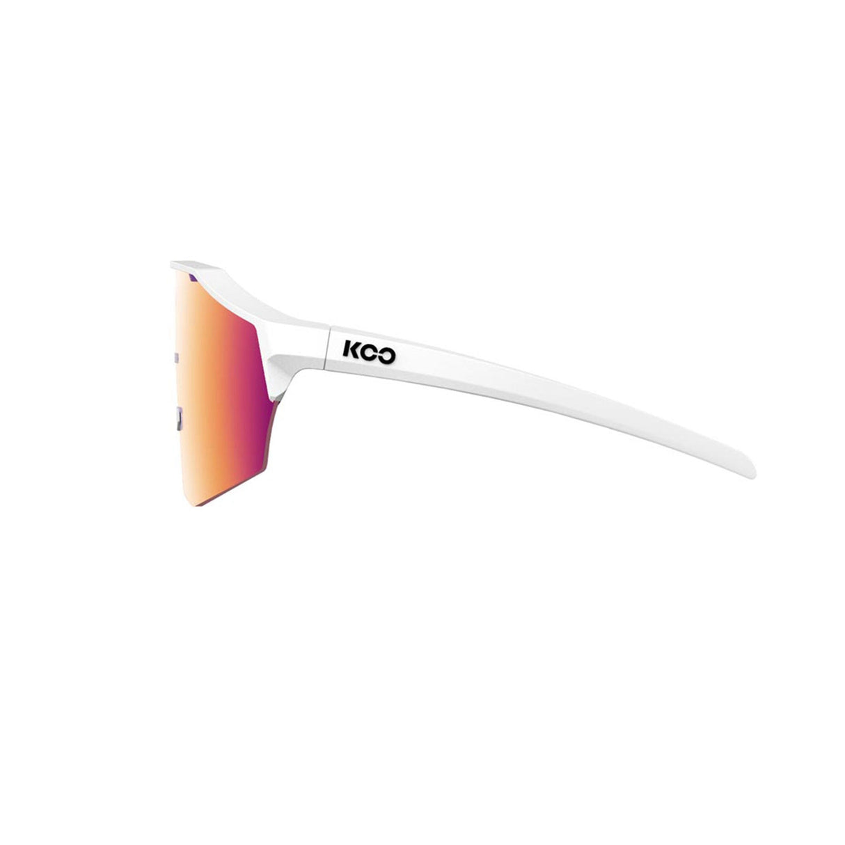 KOO Alibi Glasses White Matte / Photochromic Fuchsia