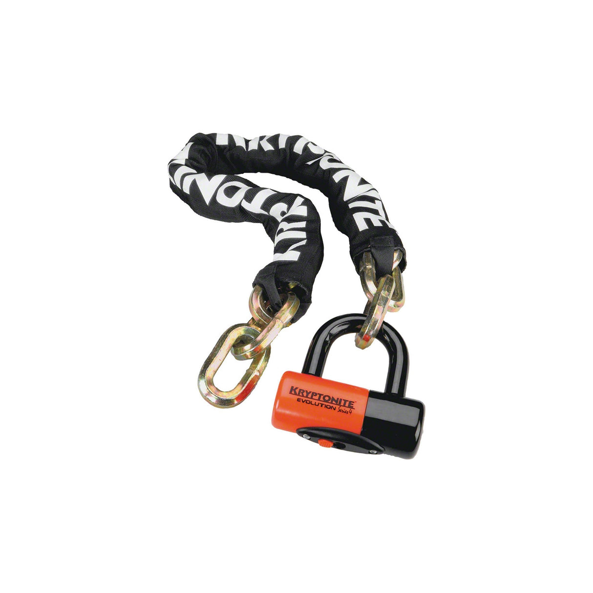 Kryptonite New York Chain w/Evolution Pad Lock No Color