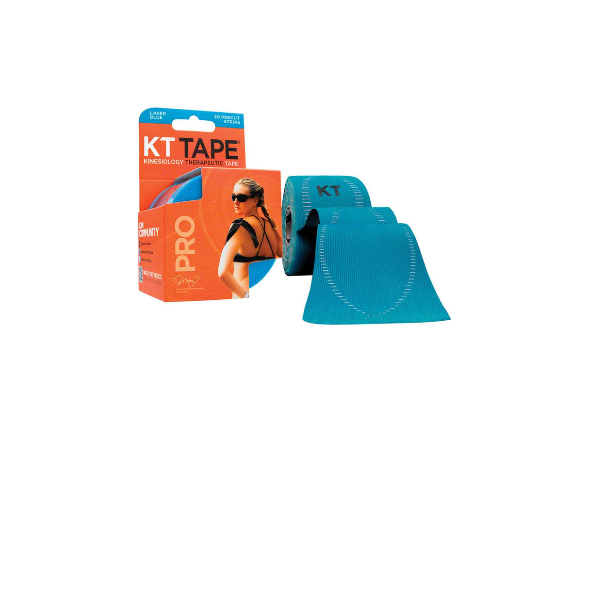 KT Tape Pro Kniesiology Therapeutic Body tape Laser Blue
