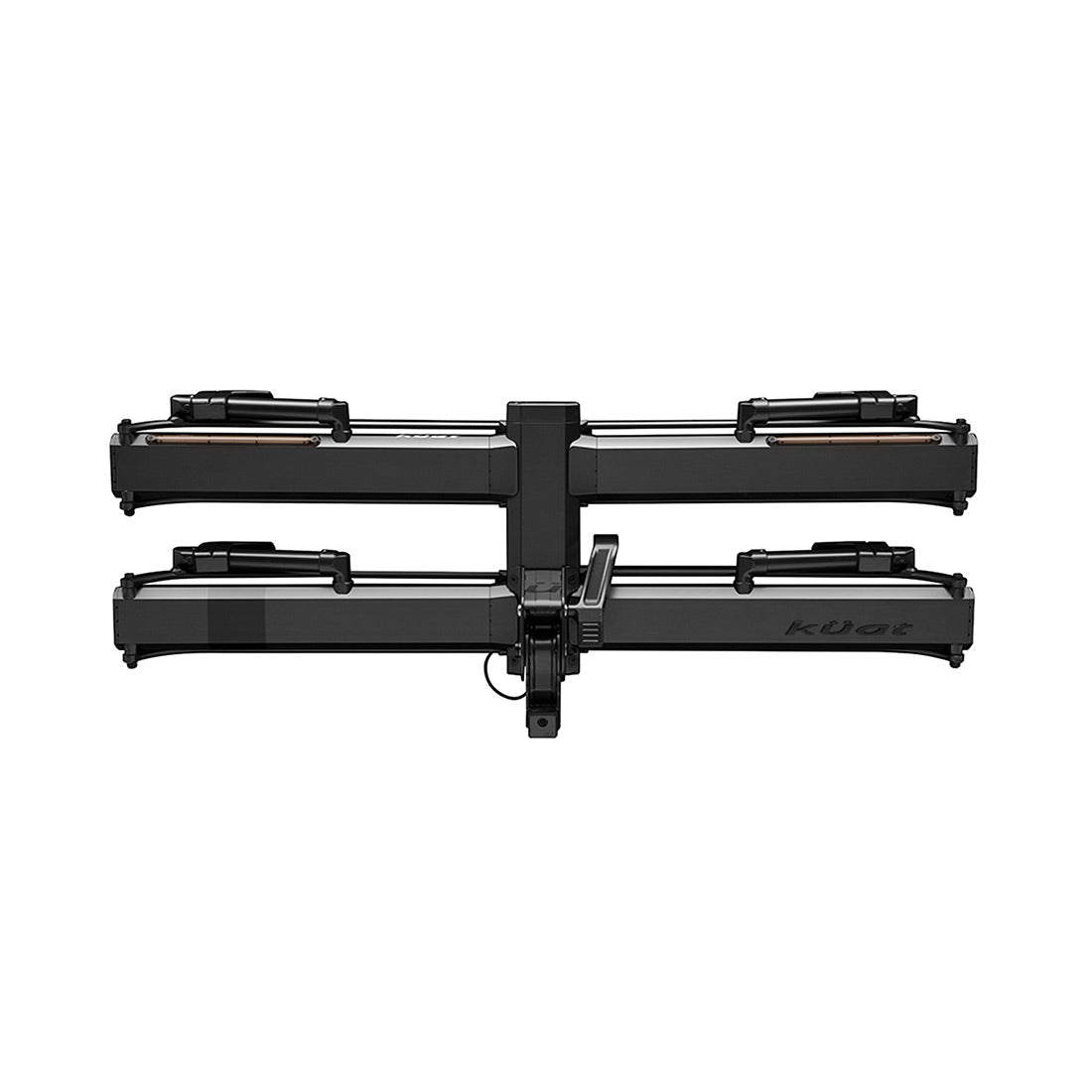 Kuat Piston Pro X 2" LED Dual Ratchet Platform Rack with Kashima 2 - Bike Galaxy Grey