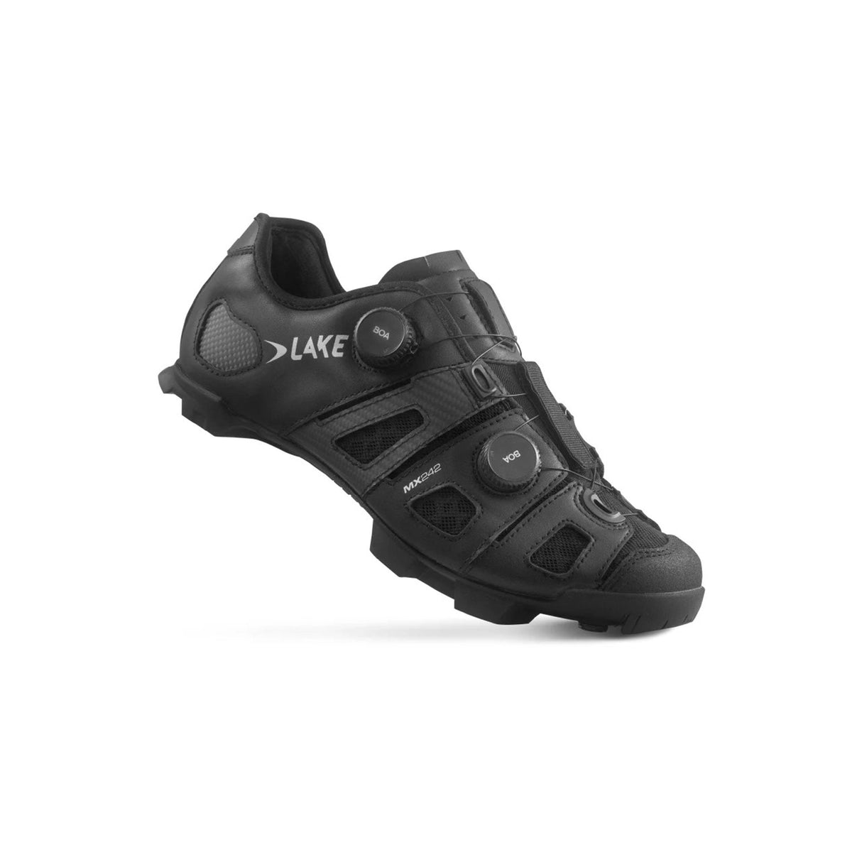 Lake MX242 Shoes Black / Silver