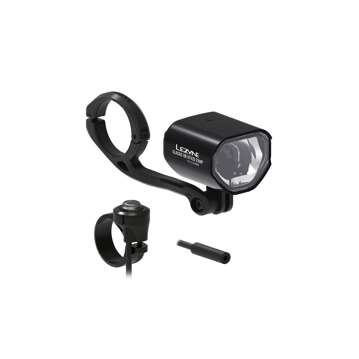 Lezyne E - Bike Classic HB STVZO E1000+ Headlight Black