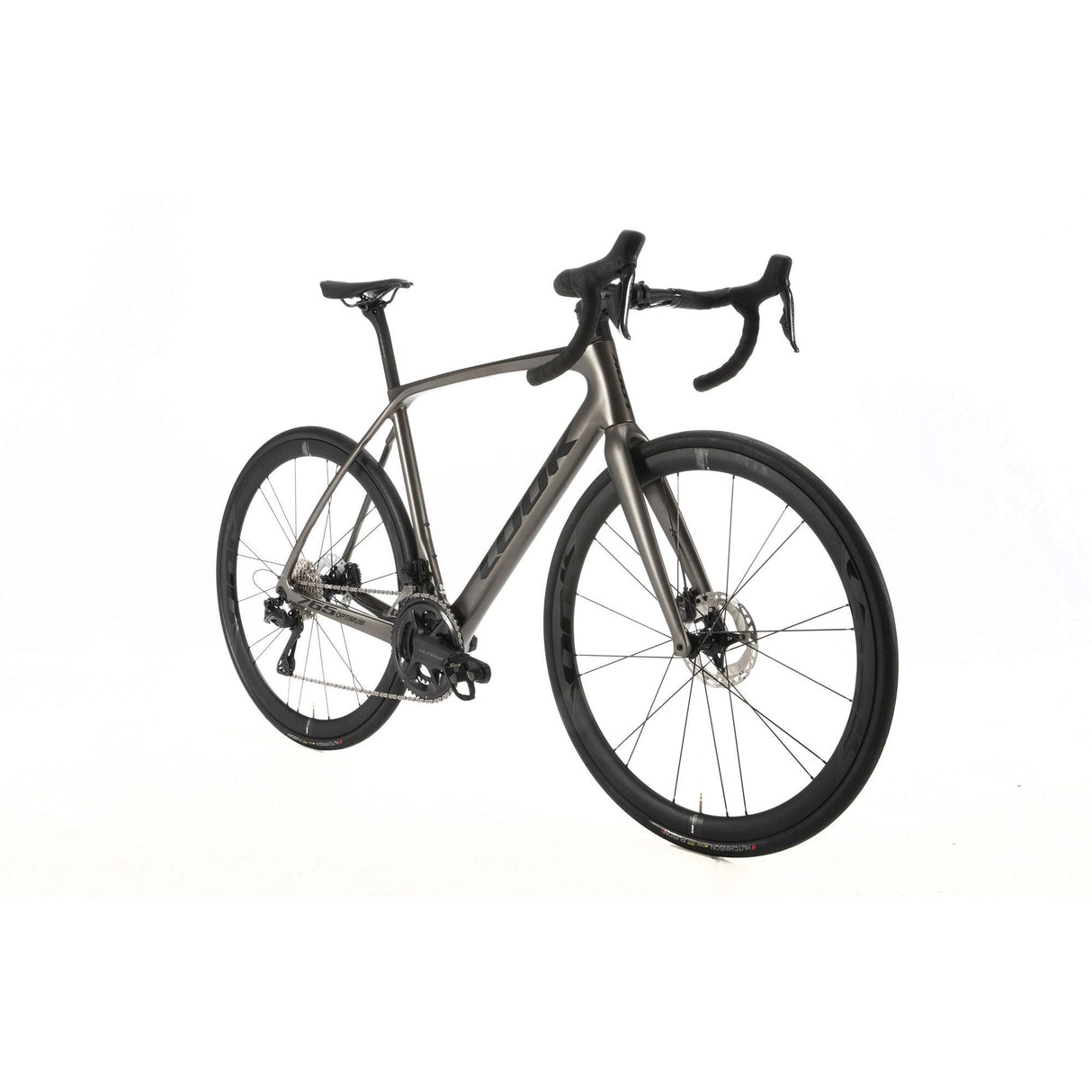 Look 765 Optimum Ultegra Di2 8100 Bike Charcoal Metallic Black Satin