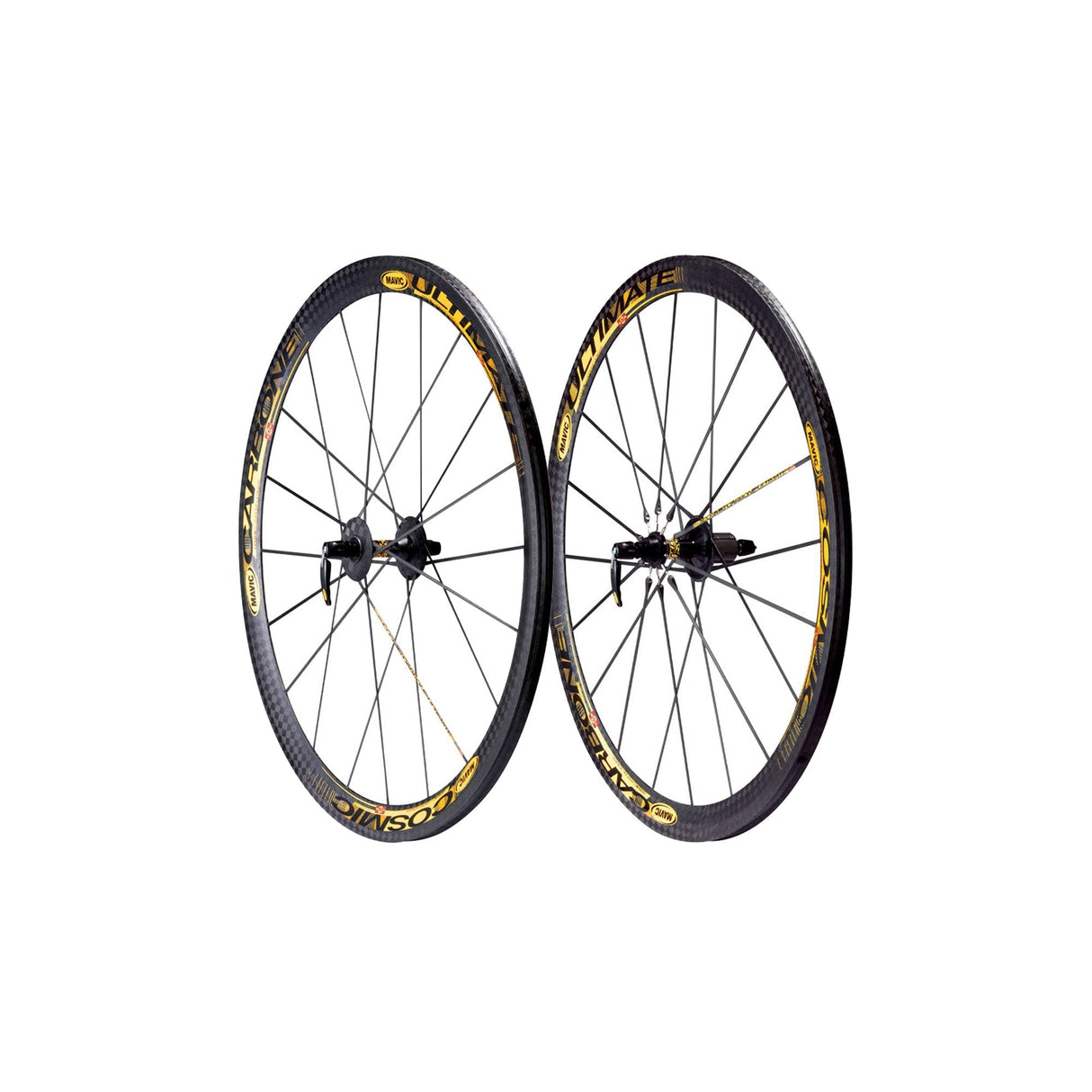 Mavic Cosmic Carbone Ultimate Tubular Rim Brake Wheelset HG11 (Shimano / SRAM 11s)