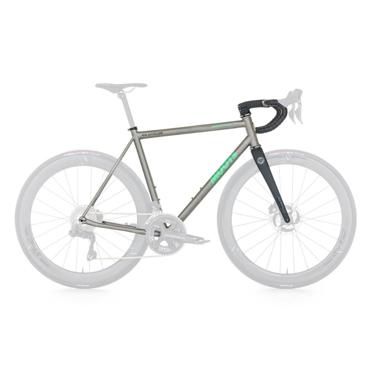 Moots Vamoots CRD Frameset Green Ano