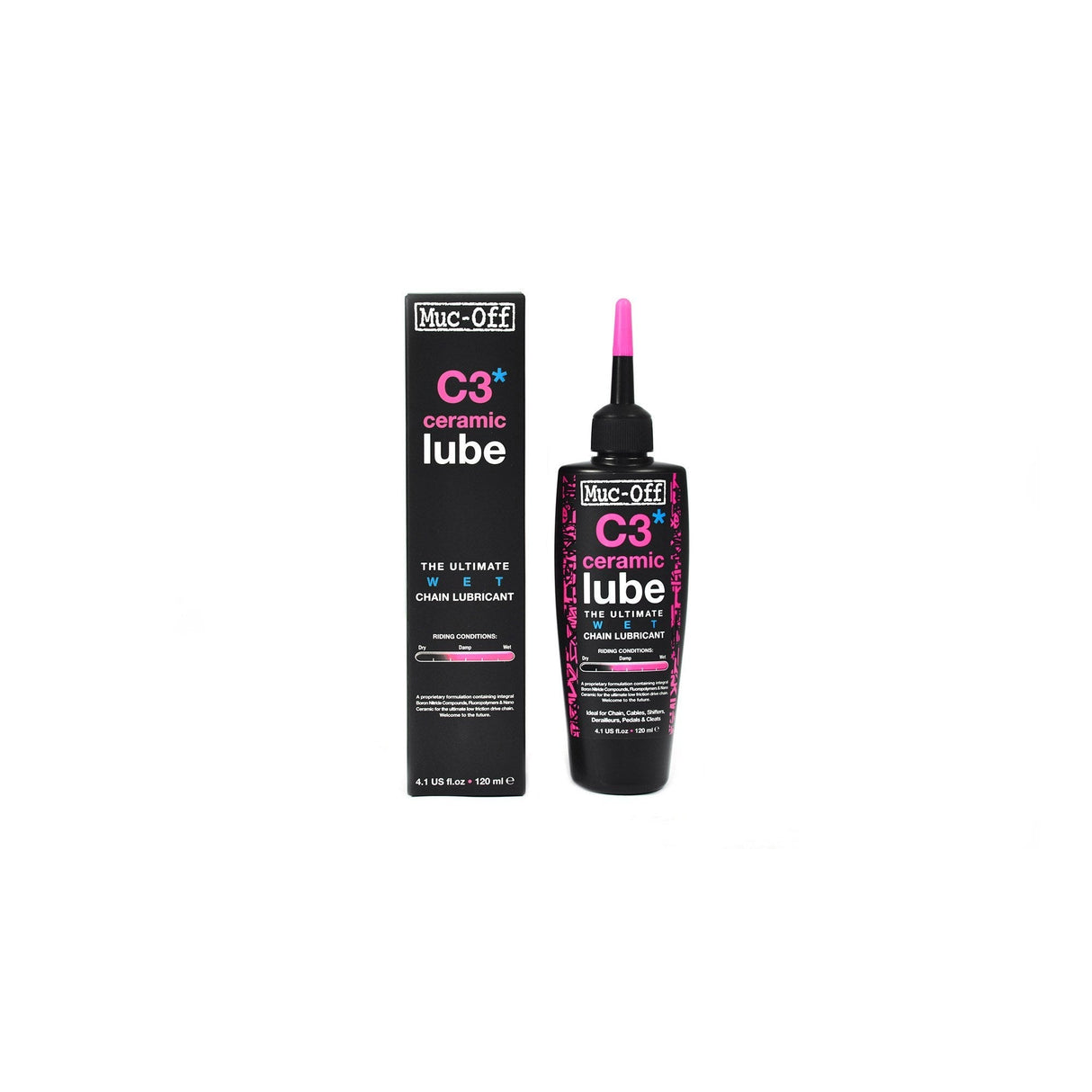 Muc - Off C3 Wet Ceramic Lube 120ml