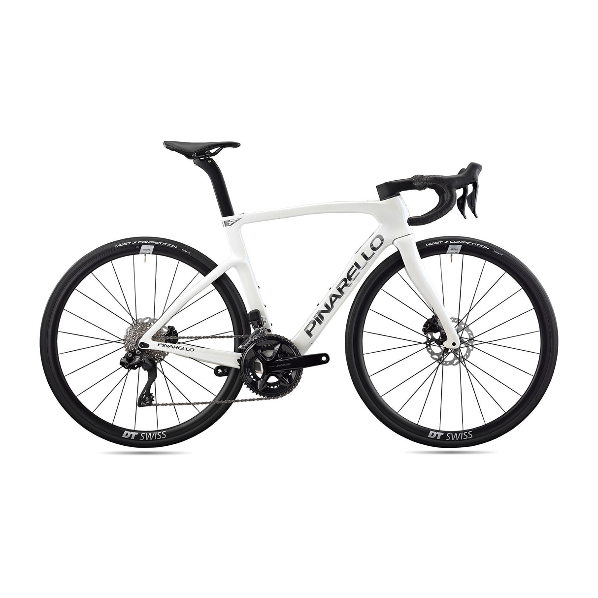 Pinarello F3 105 Di2 DT Swiss A1800 Bike H231 - Alabaster White Shiny