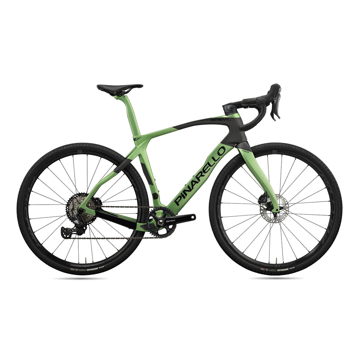 Pinarello Grevil F7 Disc GRX820 Bike E361 Stone Green