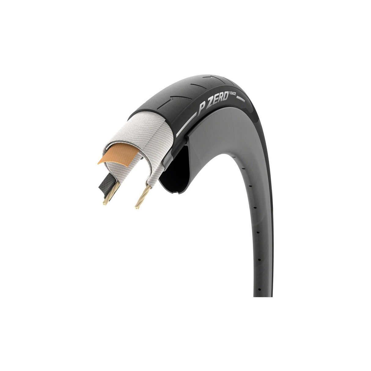 Pirelli P Zero Race Clincher Tire Black