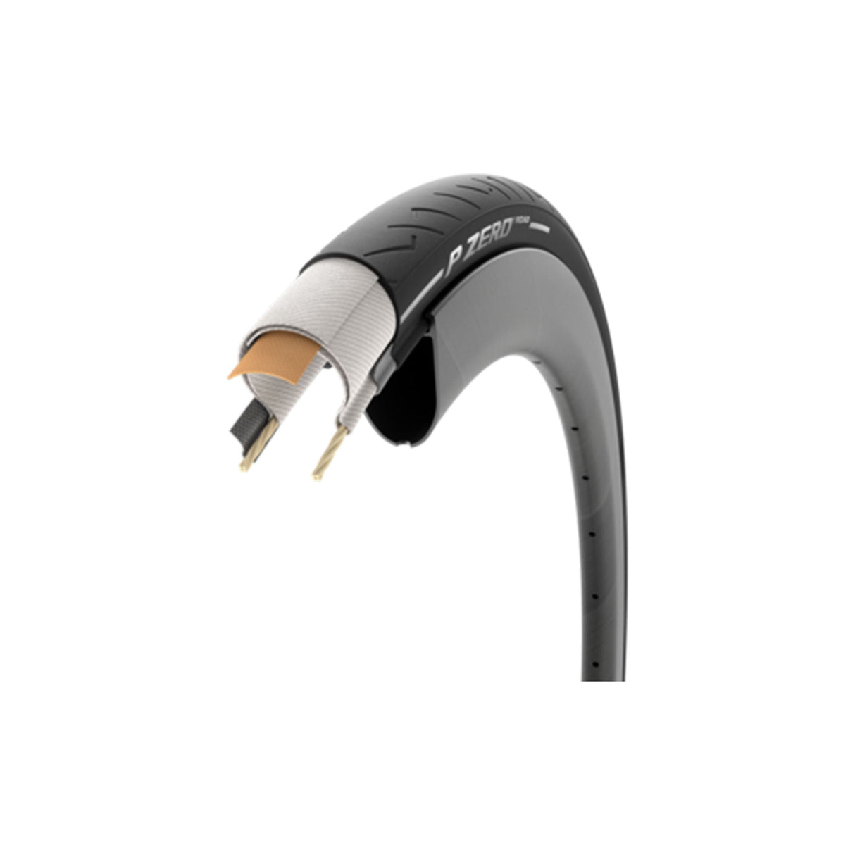 Pirelli P ZERO Road TLR Tire Black