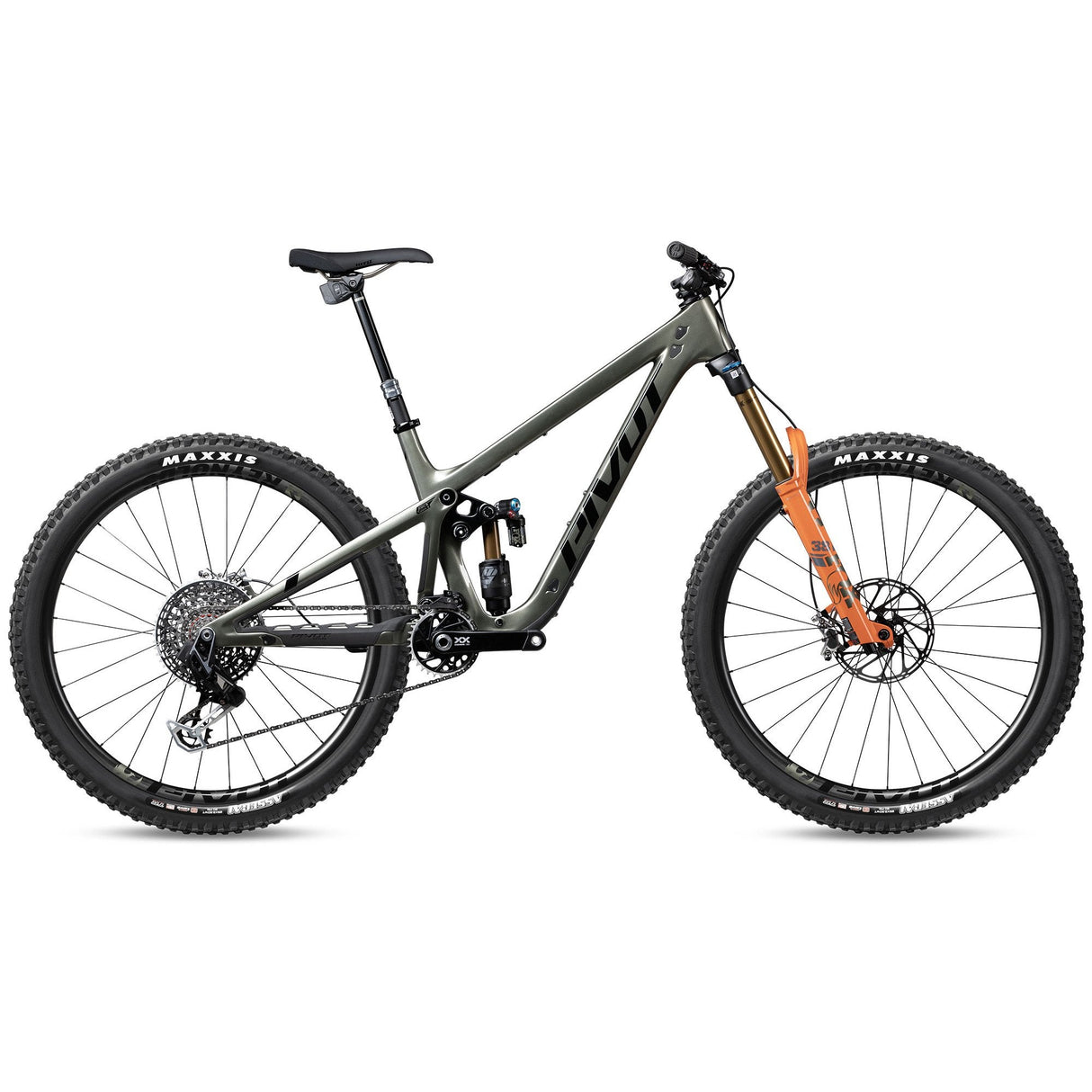 Pivot Firebird Team XX Eagle Transmission FOX Float X2 Glacial Green Metall
