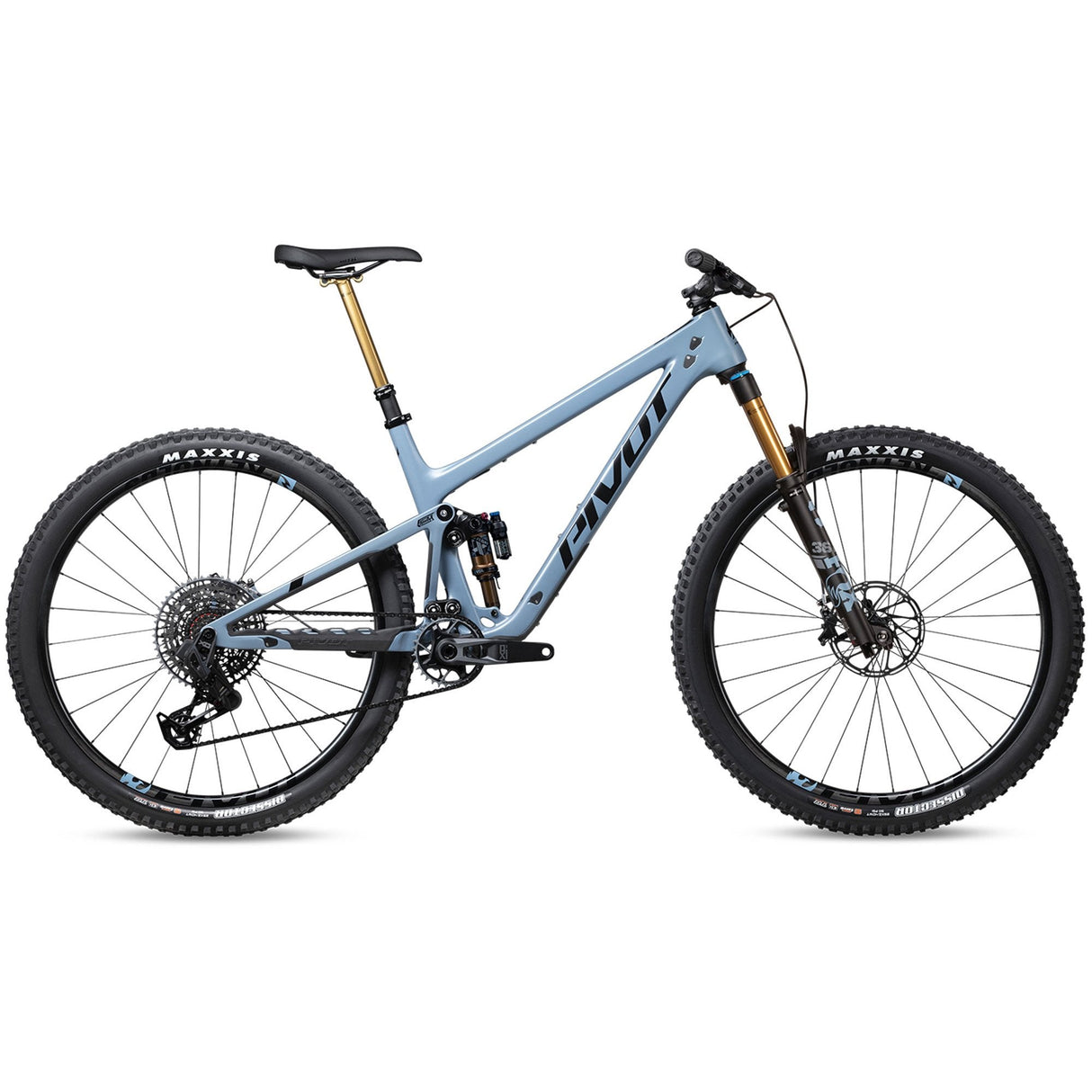 Pivot Trail 429 Pro X0 Eagle Transmission Enduro Bike w/Carbon Wheel Upgrade Pacific Blue