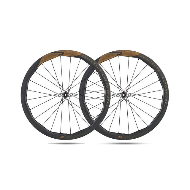 Princeton Grit 4540 EVO Disc Brake Wheelset w/Tactic TR01 Hubs Matte Bronze