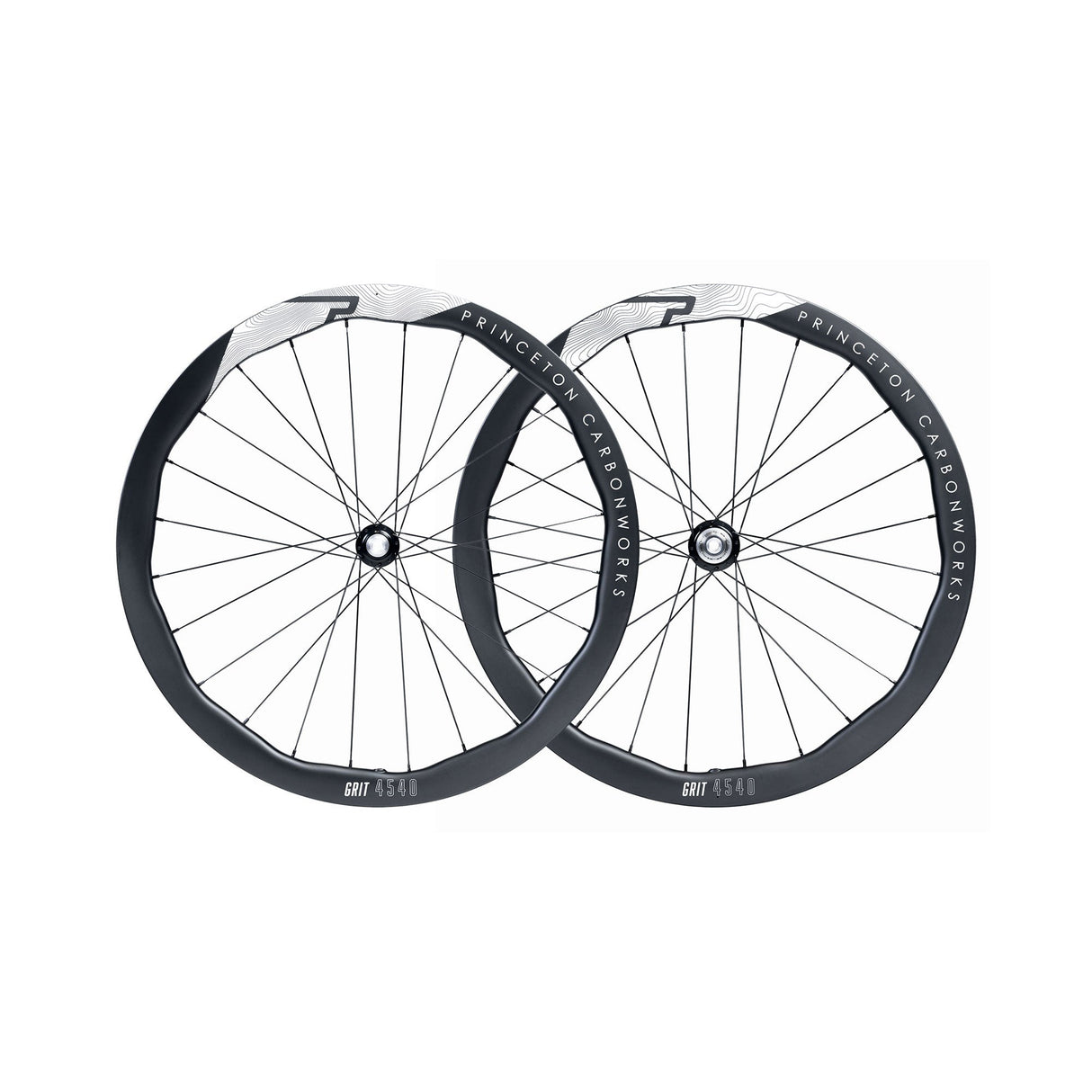 Princeton Grit 4540 EVO Disc Brake Wheelset w/White Industries Hubs Matte White