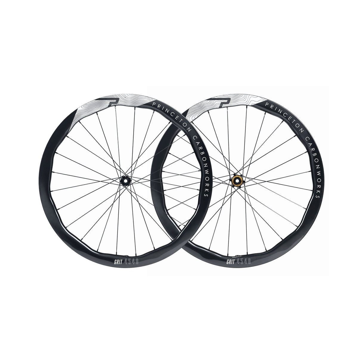 Princeton Grit 4540 EVO Disc Brake Wheelset w/White Industries Hubs Gloss White