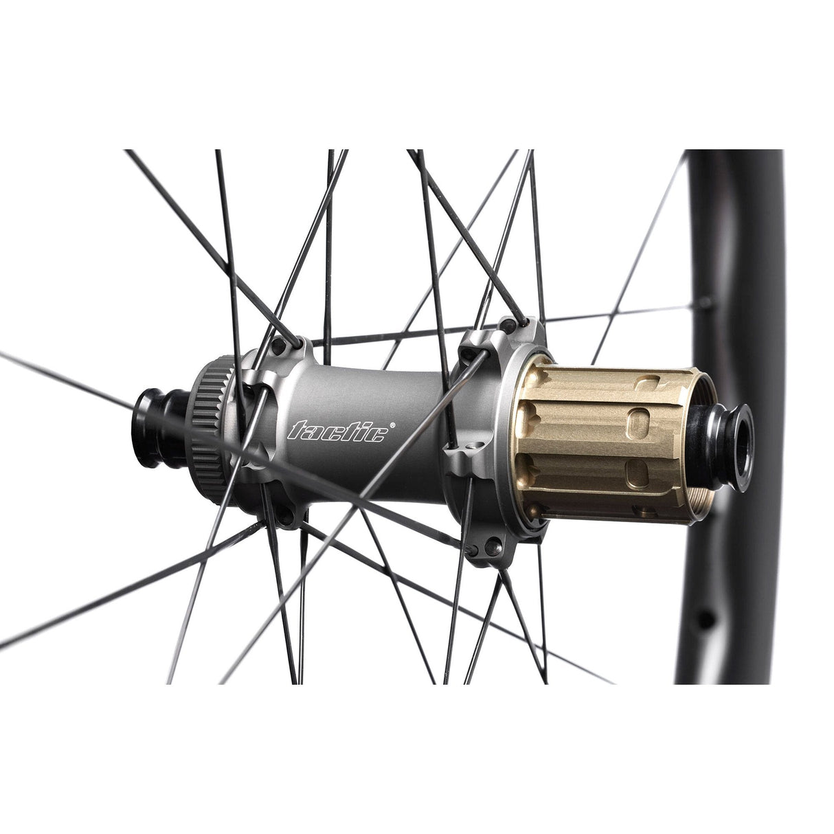 Princeton Peak 4550 Disc Brake Wheelset w/Tactic Hubs Black