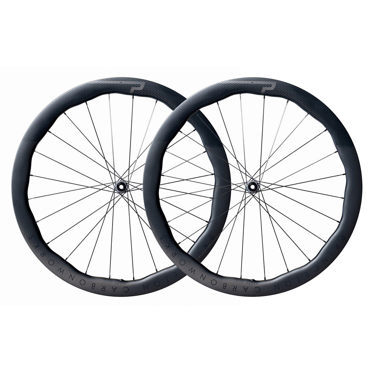 Princeton Peak 4550 EVO Disc Brake Wheelset w/Chris King R45D Hubs Matte Black