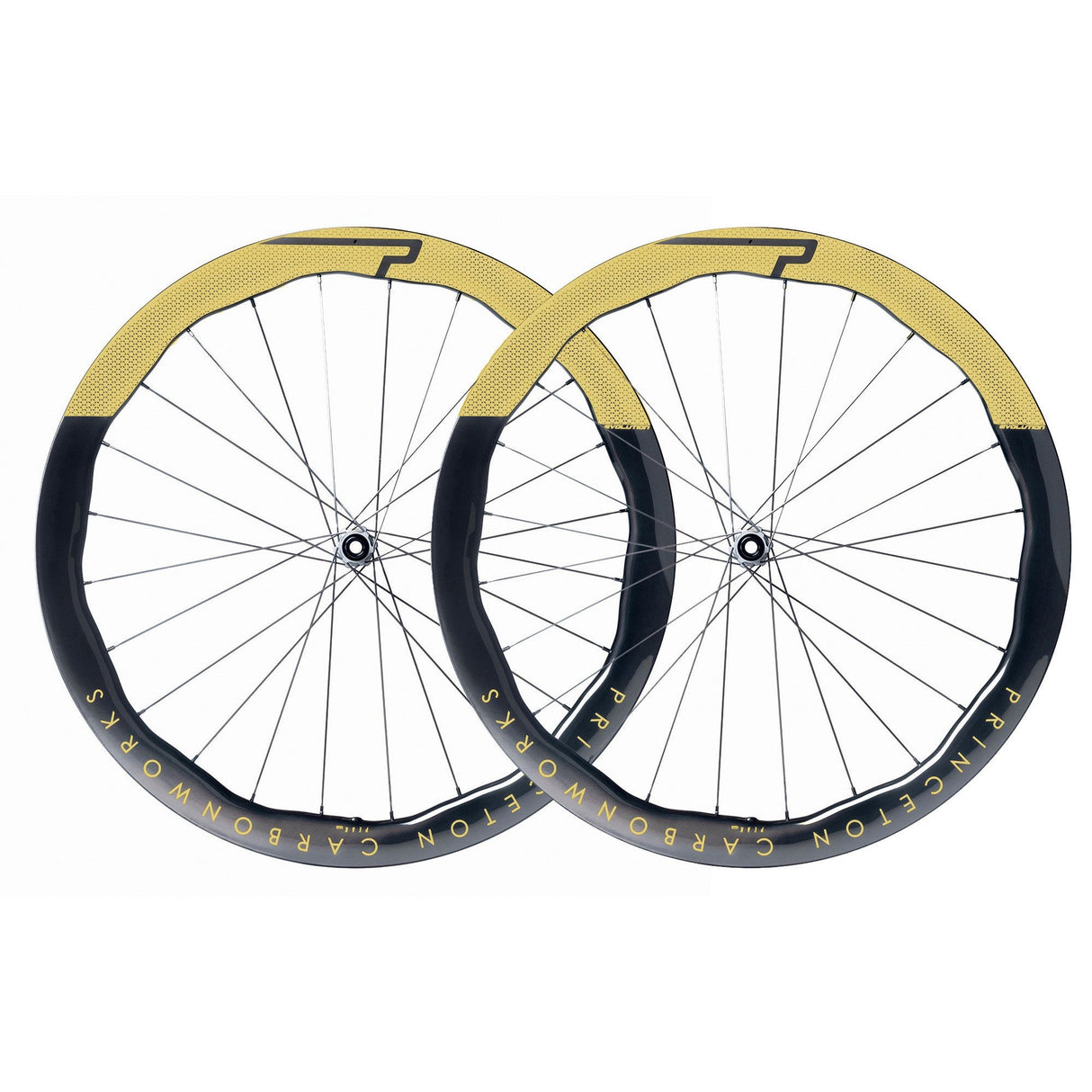 Princeton Peak 4550 EVO Disc Brake Wheelset w/Tactic TR01 Hubs - Special Color Gold