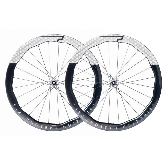 Princeton Peak 4550 EVO Disc Brake Wheelset w/Tactic TR01 Hubs - Special Color Gloss White