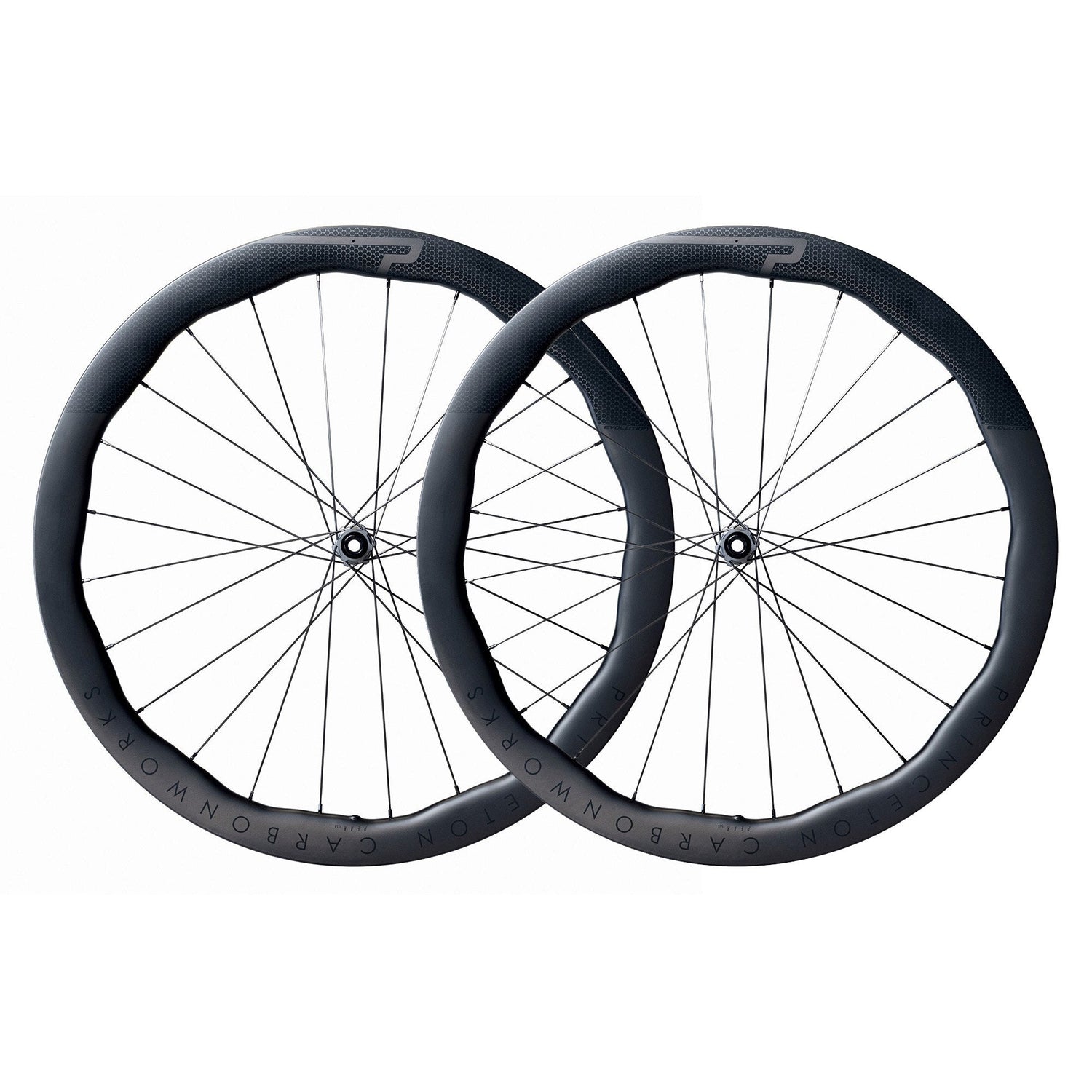 Princeton Peak 4550 EVO Disc Brake Wheelset w/White Industries Hubs - Standard Color Matte Black
