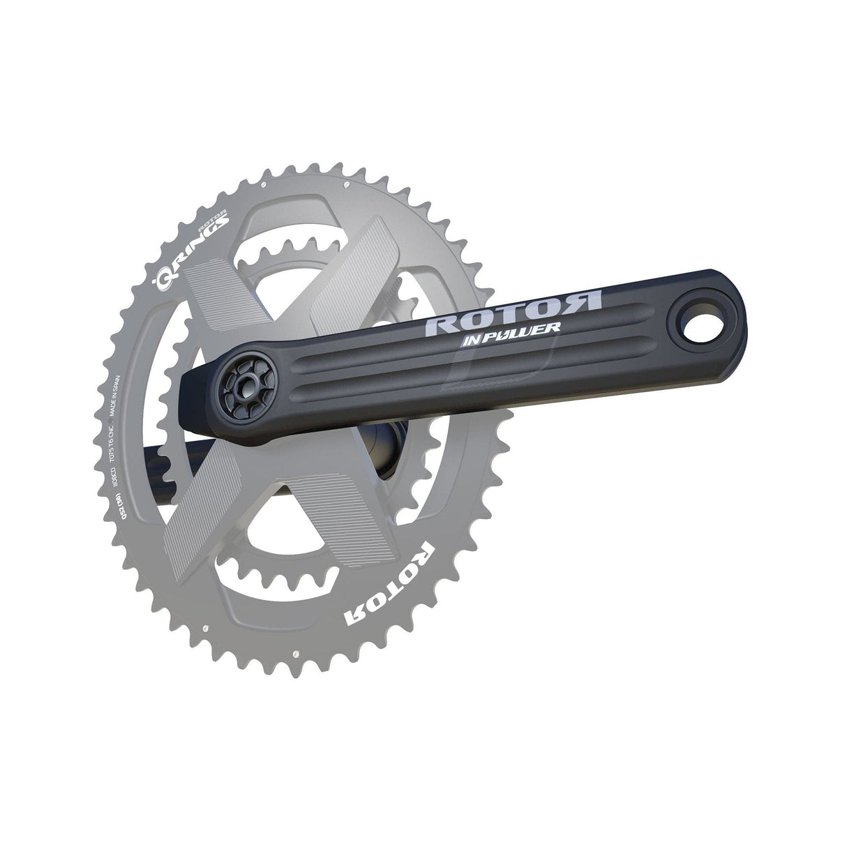 Rotor INPower Crank Arms for Direct Mount Chainrings Black