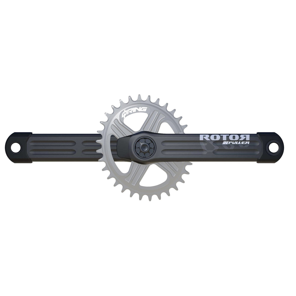Rotor INPower MTB Crank Arms for Direct Mount Chainrings Black