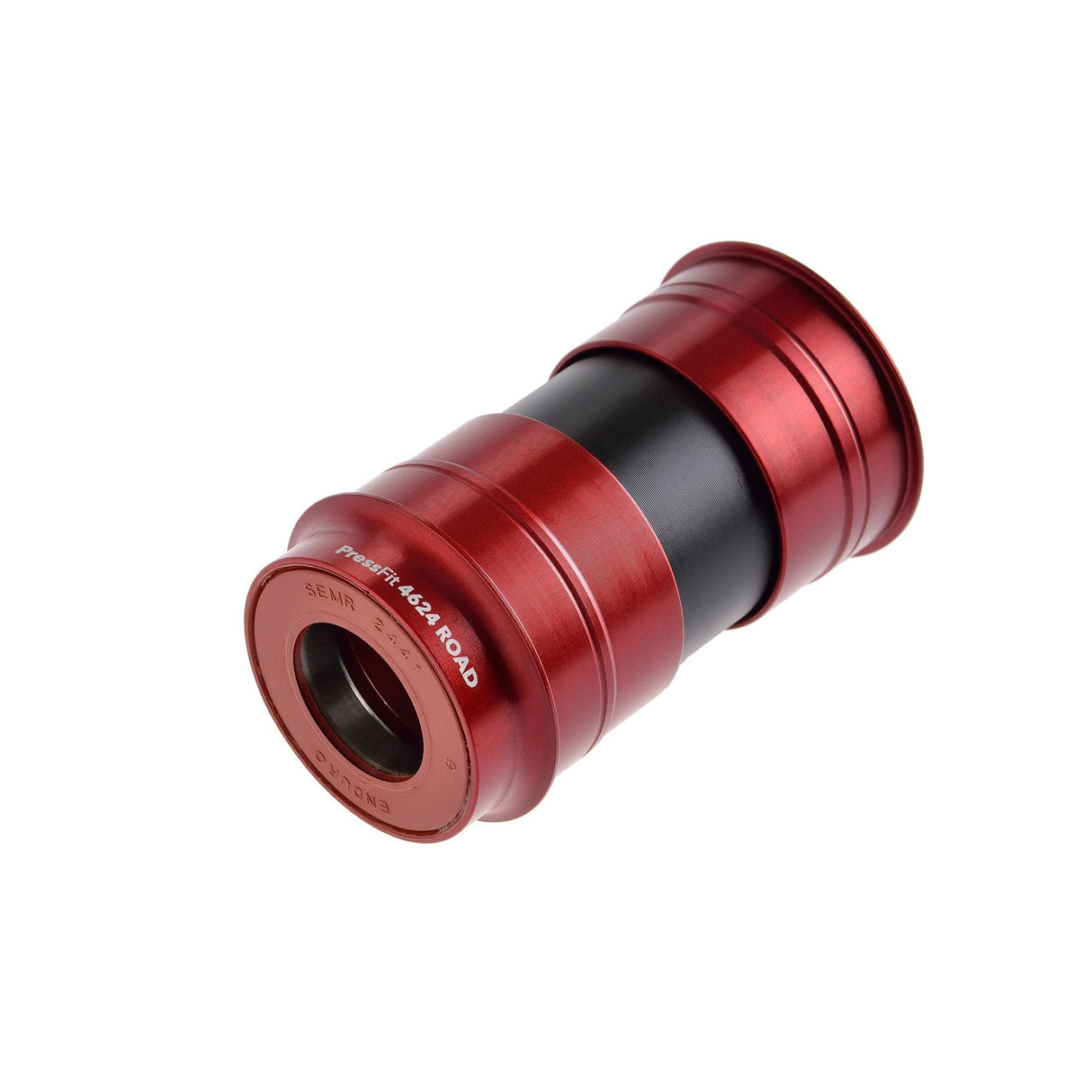 Rotor PF4624 (BBright) to 24mm Ceramic Bottom Bracket Red