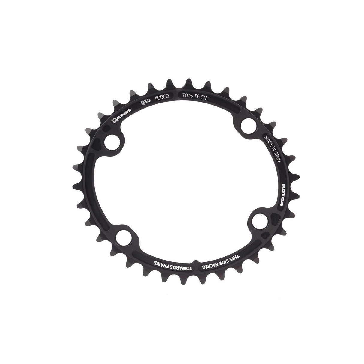 Rotor Q - Ring Inner Chainring for 110x4bcd 34t