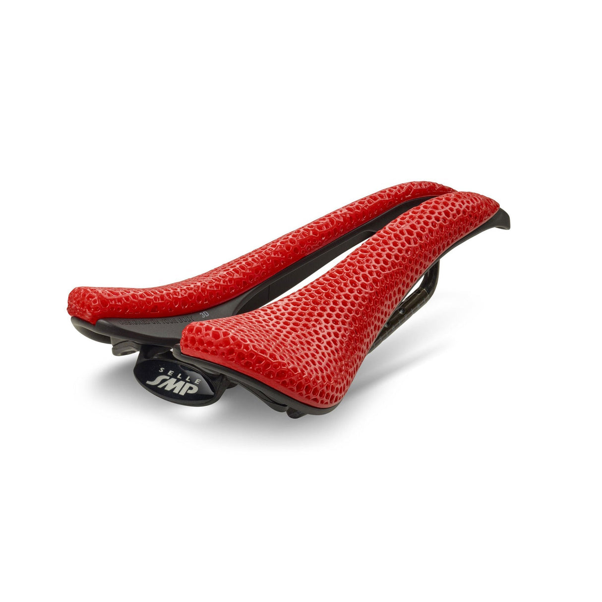 Selle SMP EVO 3D Saddle Carbon Rails Red