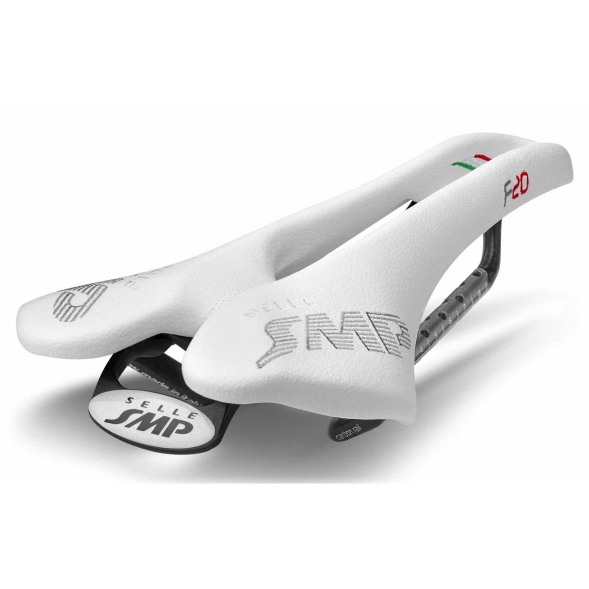 Selle SMP F20 Carbon Rail Saddle White