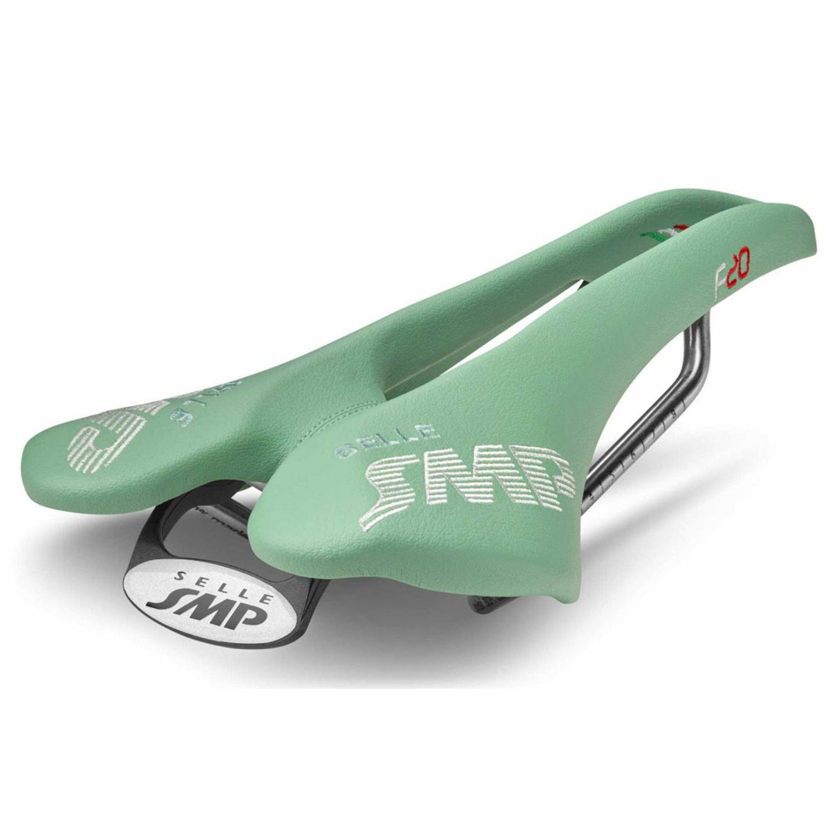 Selle SMP F20 Saddle Celeste Bianchi