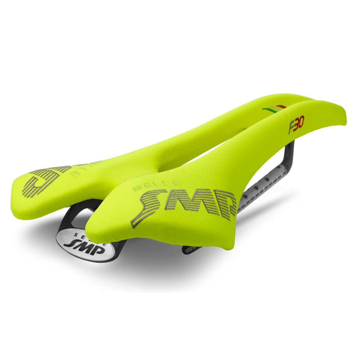 Selle SMP F30 Carbon Rail Saddle Yellow Fluo