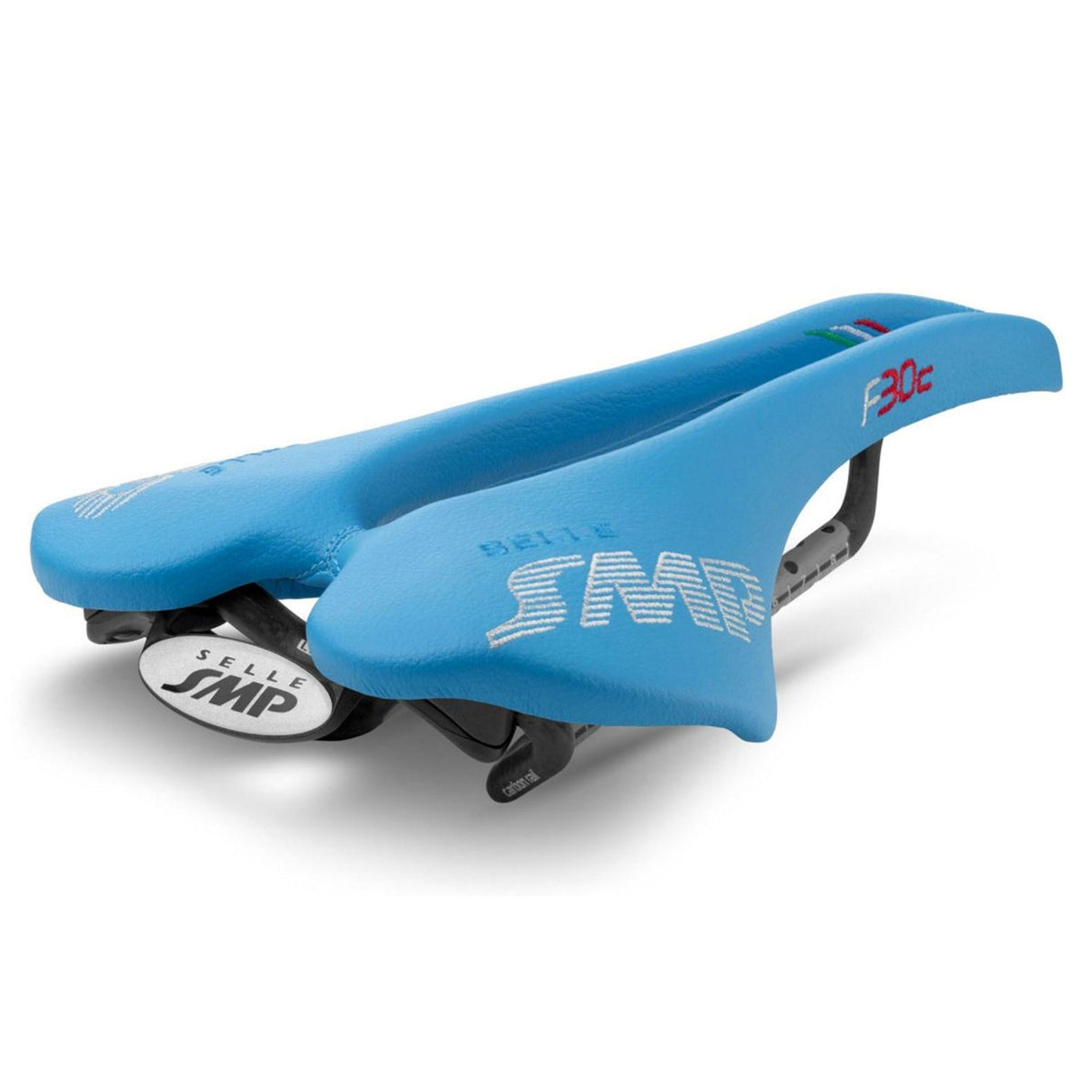 Selle SMP F30C Carbon Rail Saddle Light Blue
