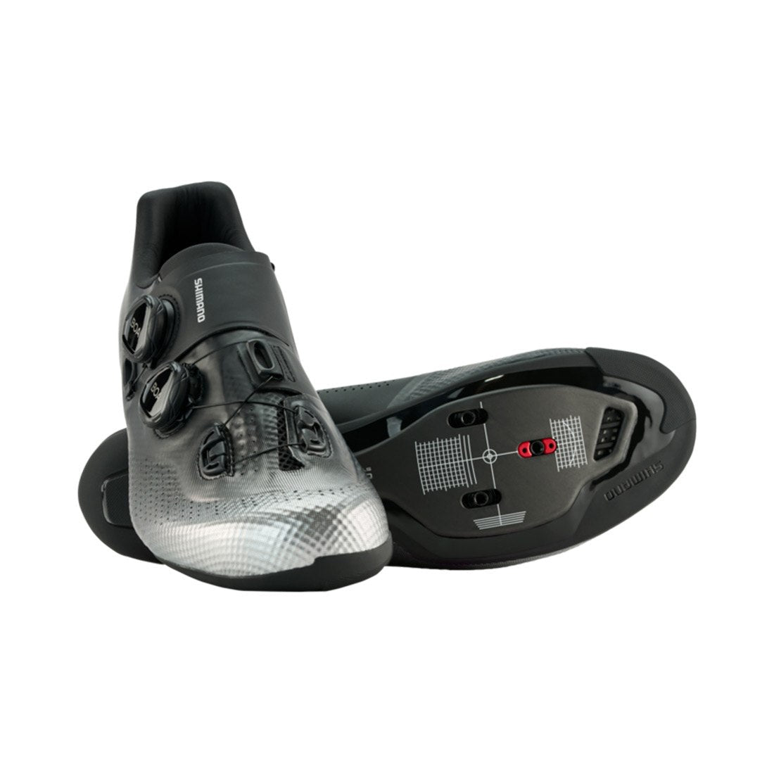 Shimano SH - RC702 Wide Cycling Shoes Black