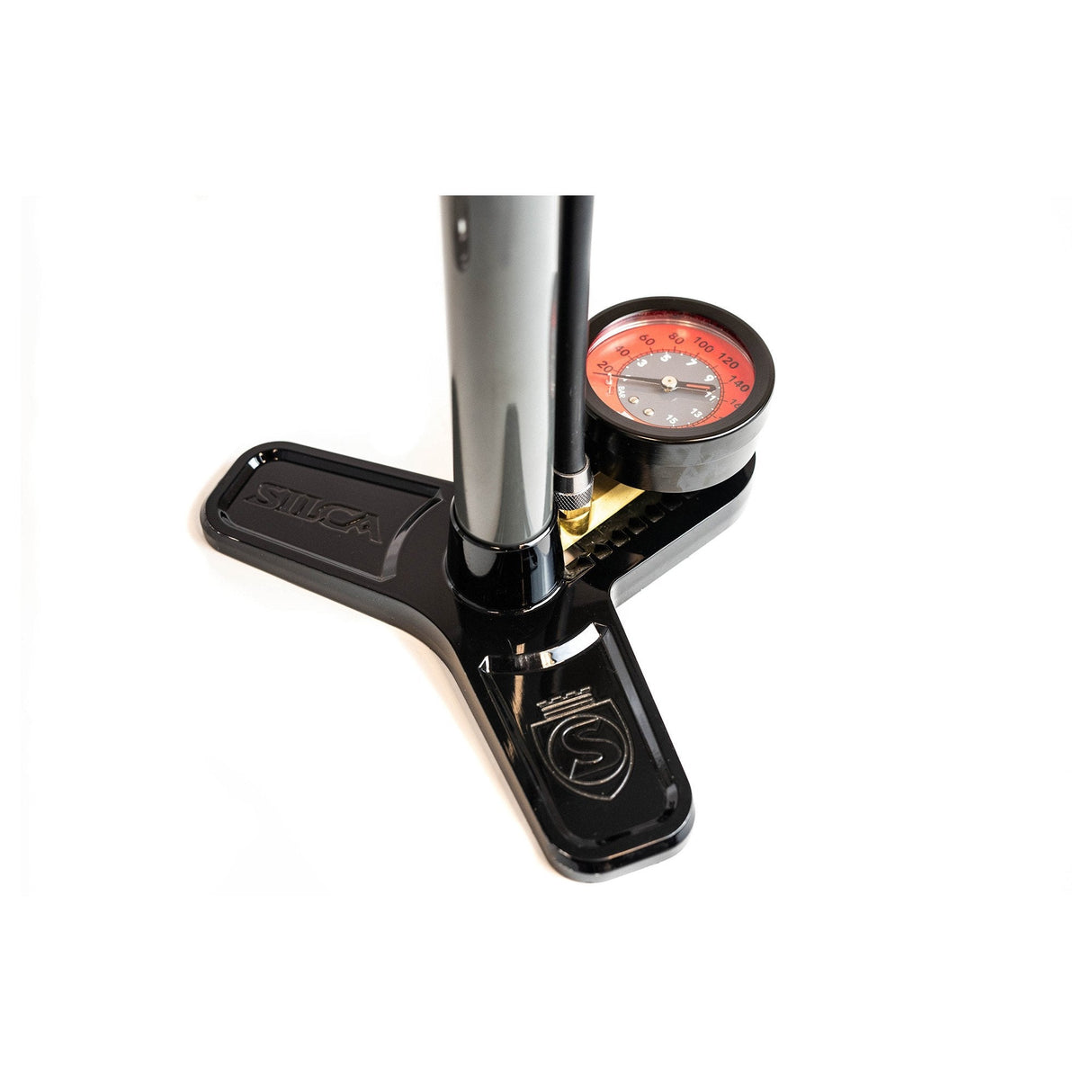 Silca Pista Plus Floor Pump Grey
