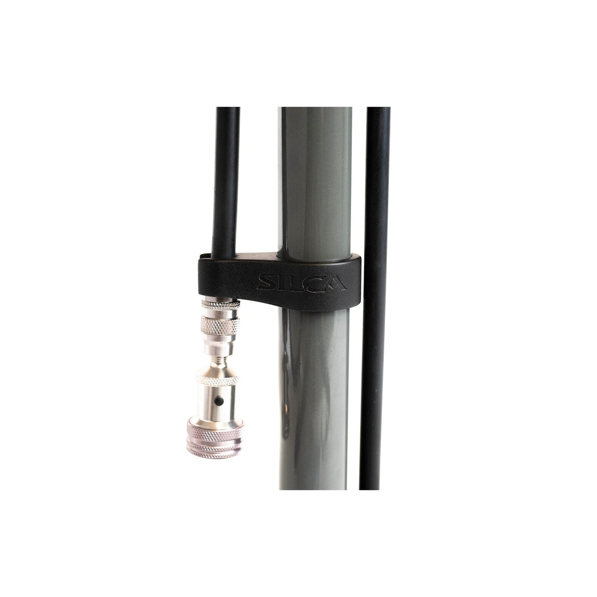 Silca Pista Plus Floor Pump Grey