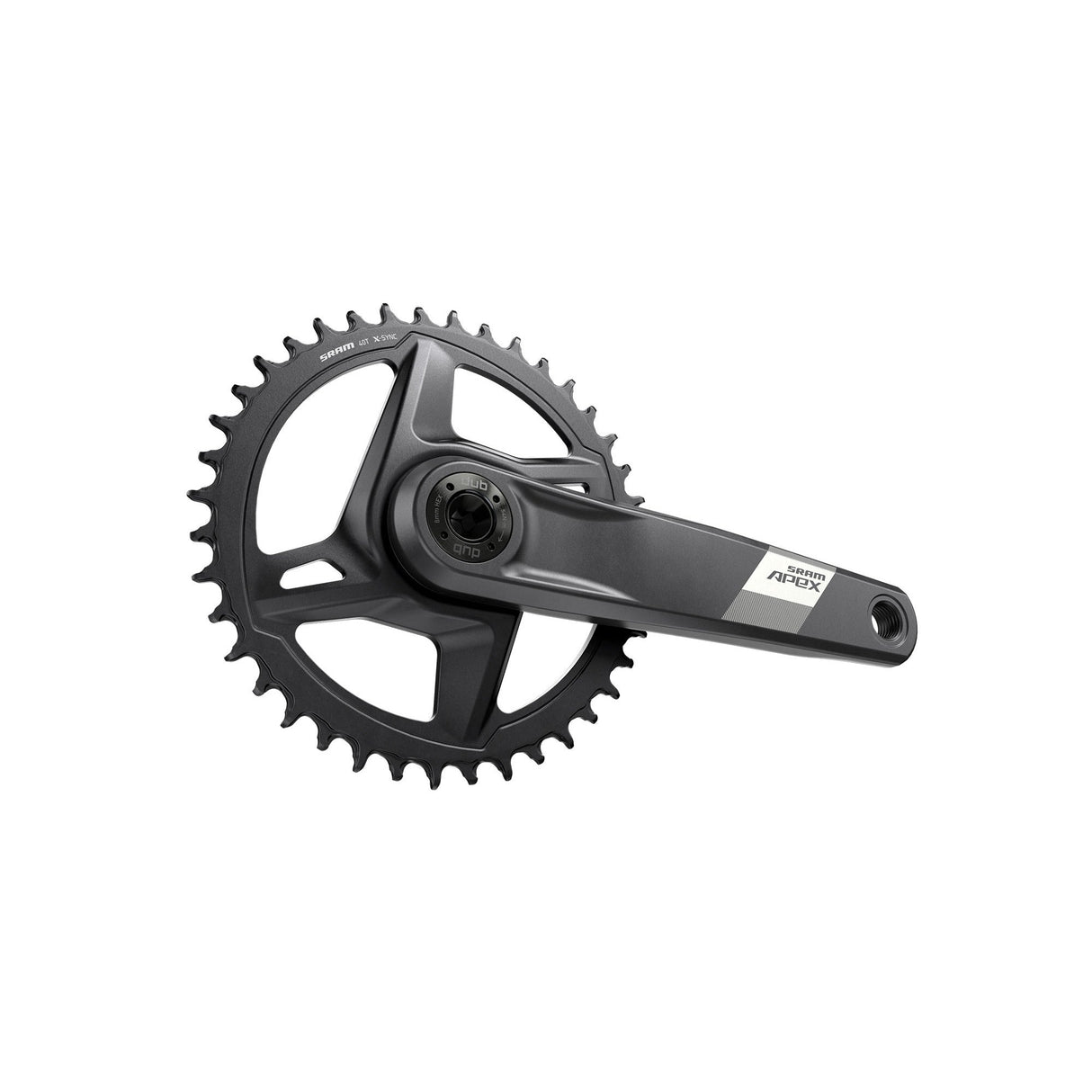 SRAM Apex 1 Wide DUB Crankset Black