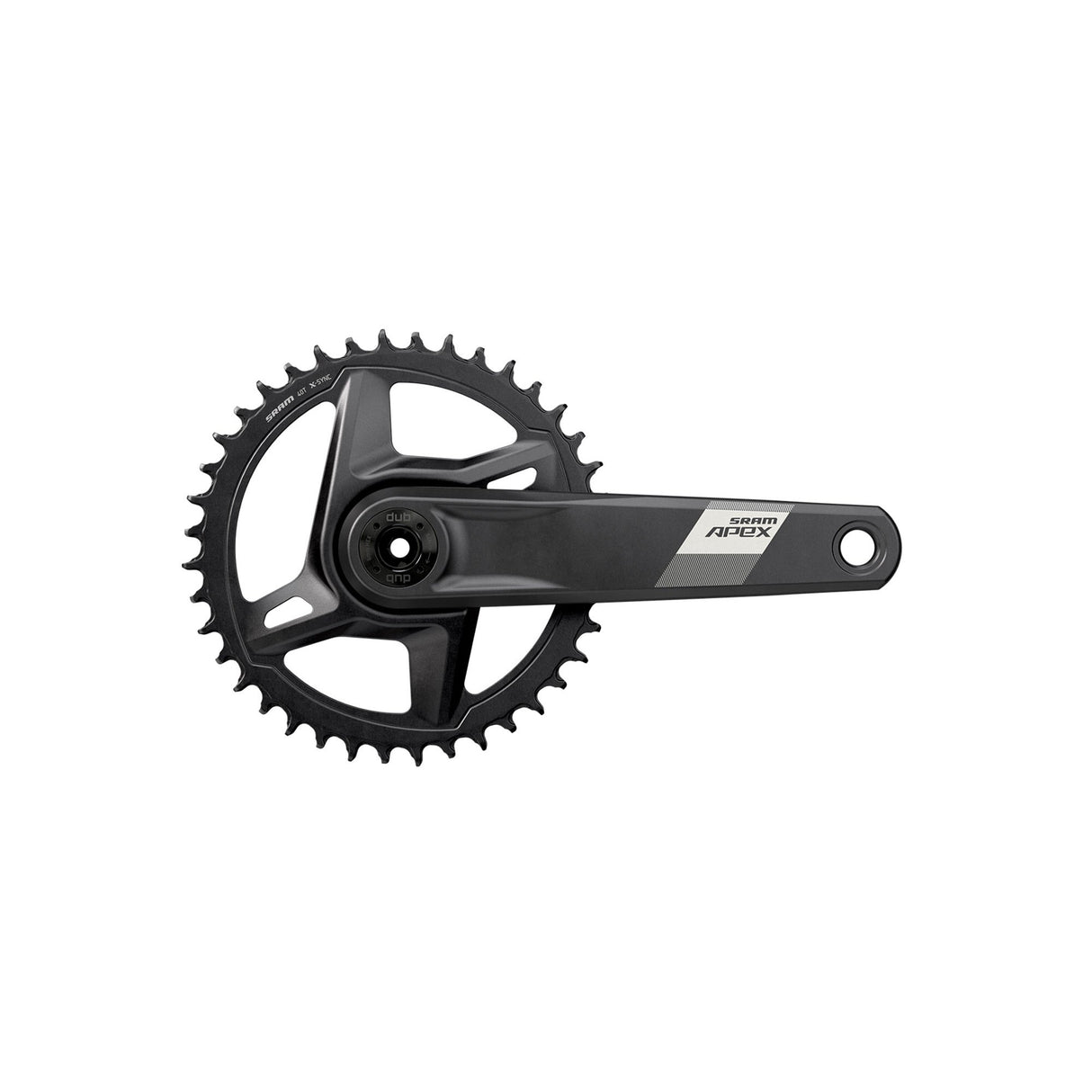 SRAM Apex 1 Wide DUB Crankset Black