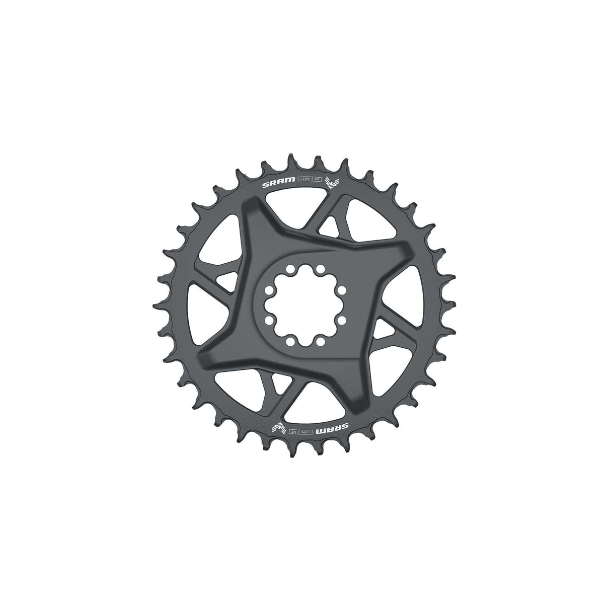 SRAM GX Eagle T - Type Direct Mount Chainring 3mm Offset 34t