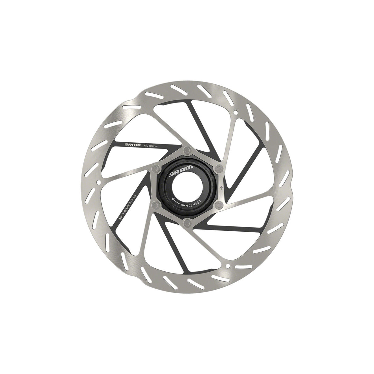 SRAM HS2 Disc Brake Rotor Centerlock 180mm