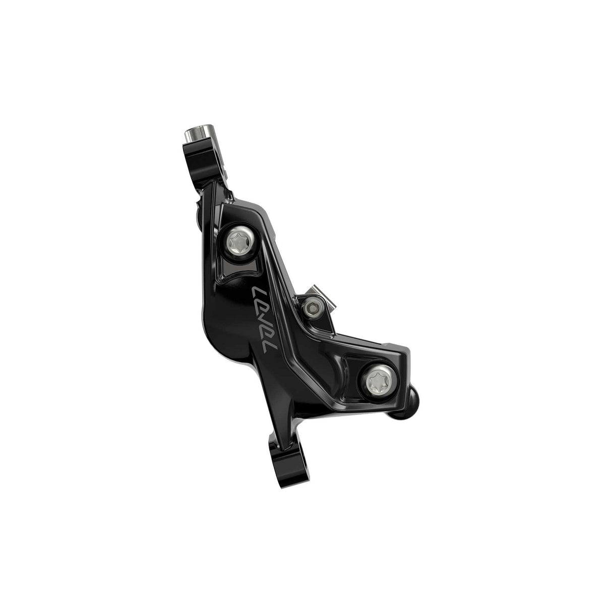 SRAM Level Silver Stealth 4 - Piston Disc Brake Black Ano