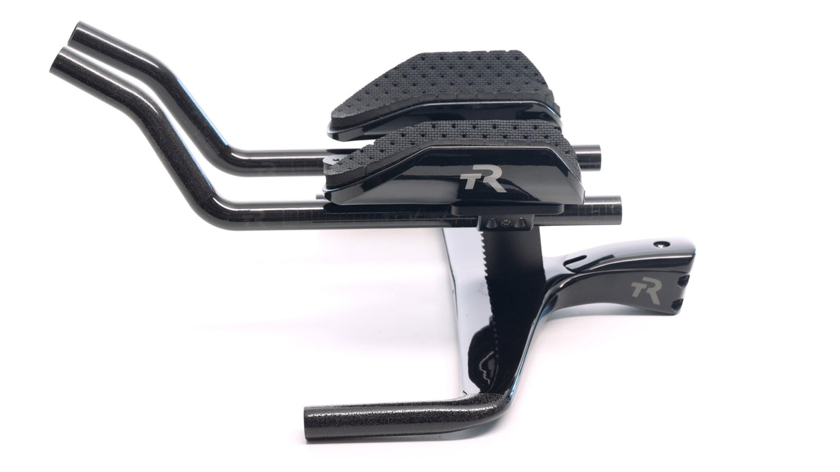 TriRig Alpha Prime Carbon Aero Bar/Stem Combo System No Arm Cups