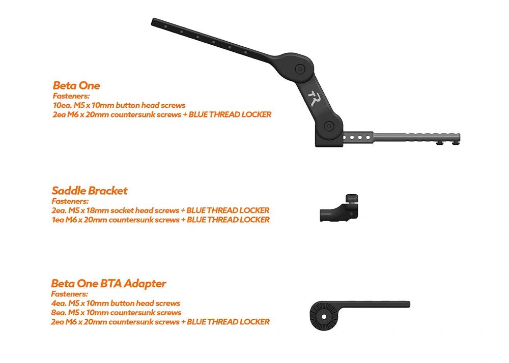 TriRig Beta Saddle Bracket Beta One Adaptor