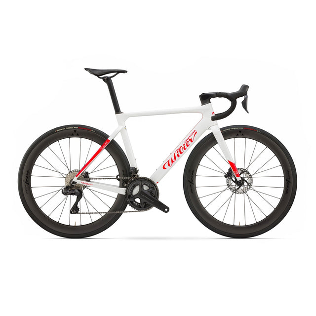 Wilier Filante SL Ultegra Di2 Bike w/Alloy Bar/Stem White Red Glossy