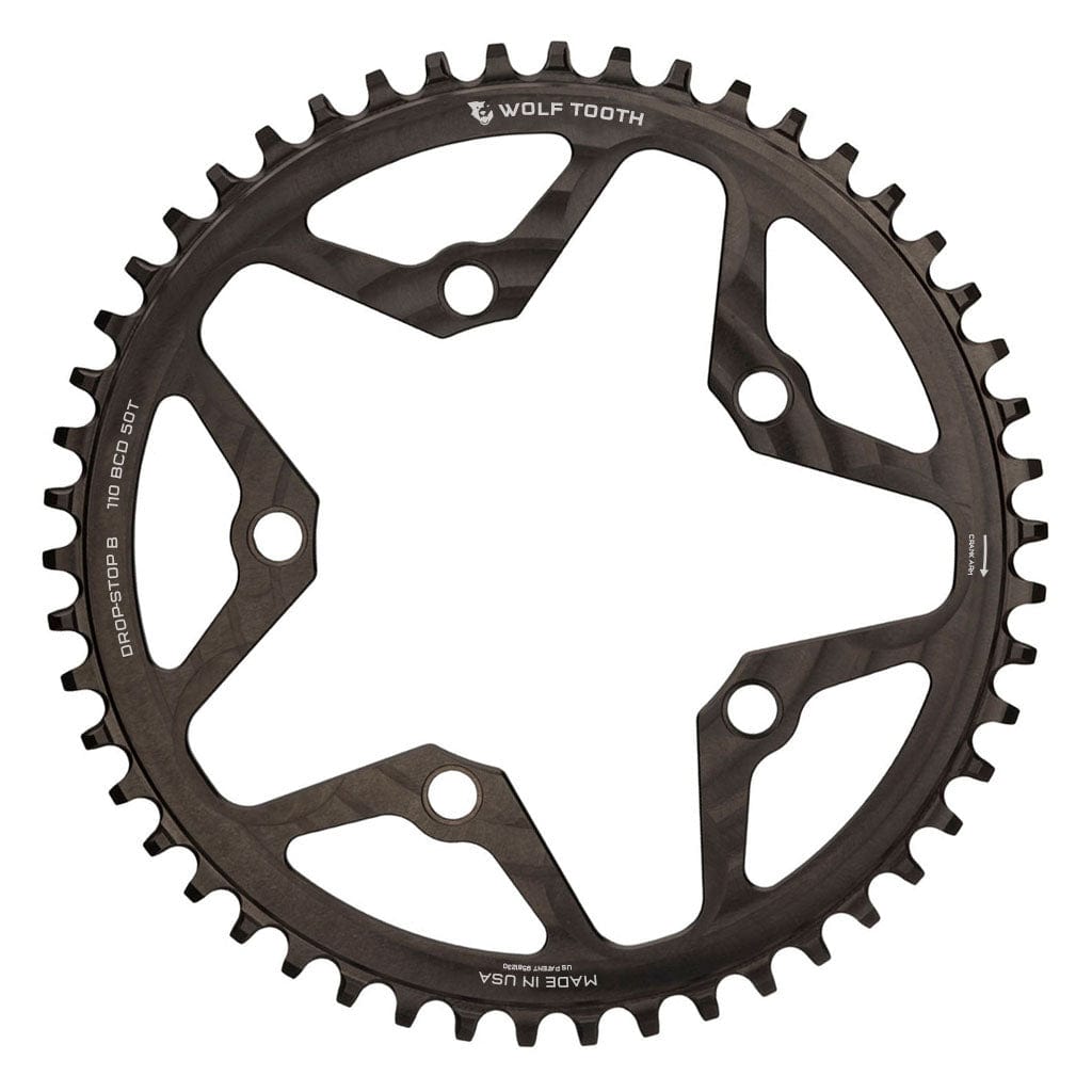 Wolf Tooth 110 BCD Gravel / CX / Road Chainrings Drop - Stop B
