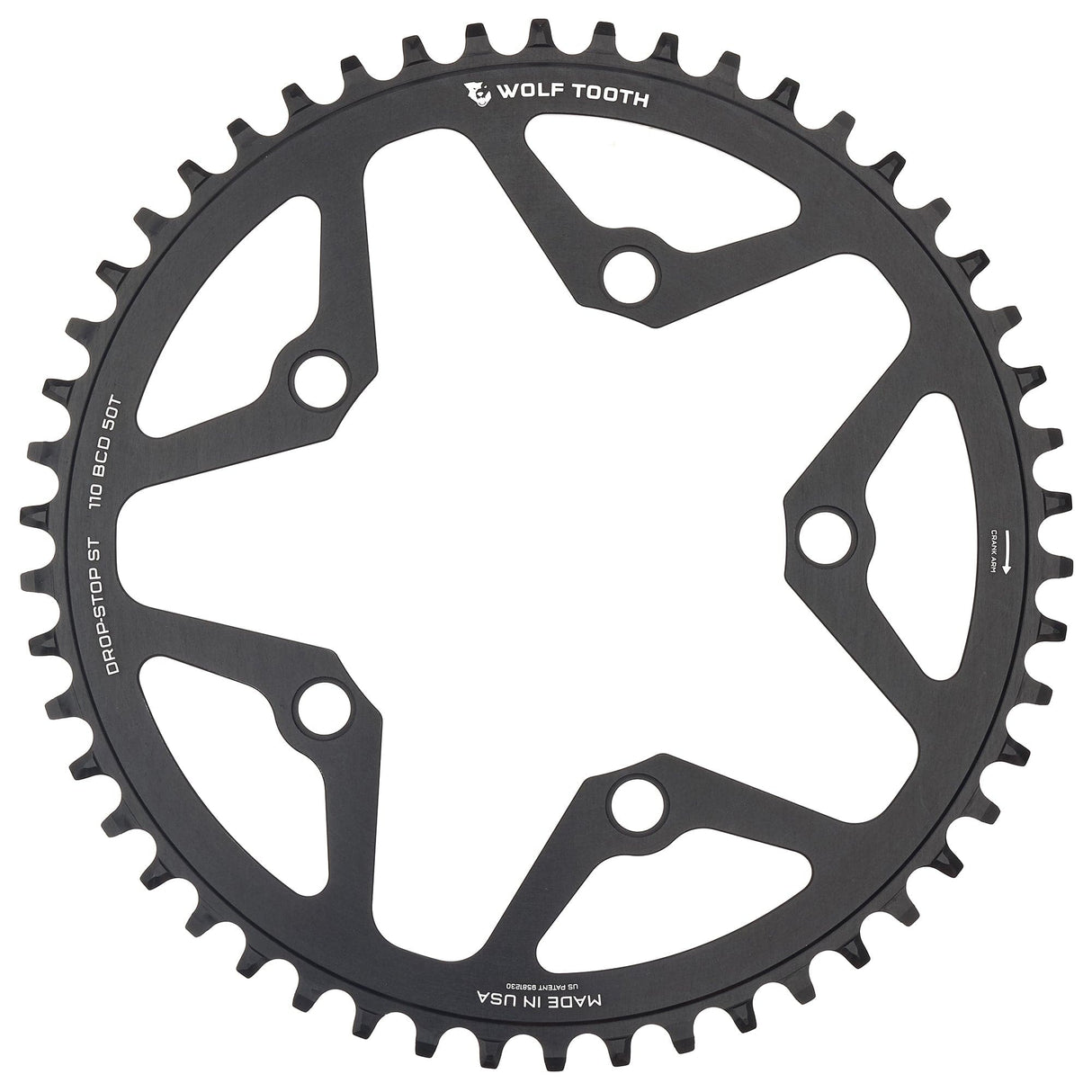 Wolf Tooth 110 BCD Gravel / CX / Road Chainrings Drop - Stop ST