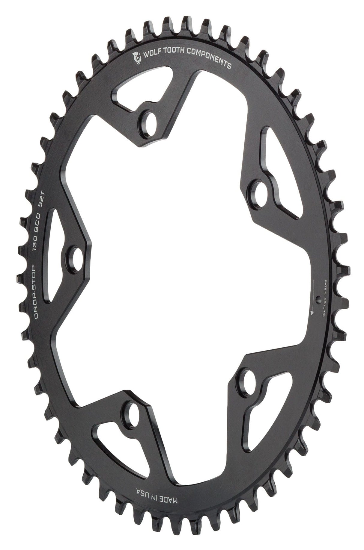 Wolf Tooth 130 BCD Gravel / CX / Road Chainrings 52T