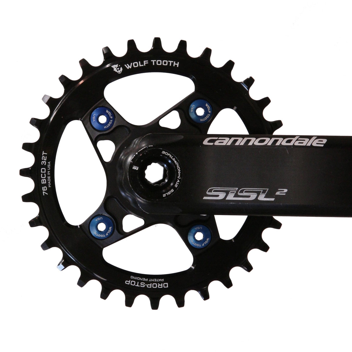 Wolf Tooth 76 BCD Chainrings for SRAM XX1 and Specialized Stout Drop - Stop A